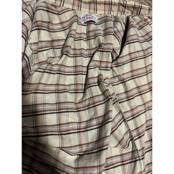 70s white tab Horse Big E Talon High Waist Levi’s  W/white Tab Pearl Button RARE - Picture 6 of 16